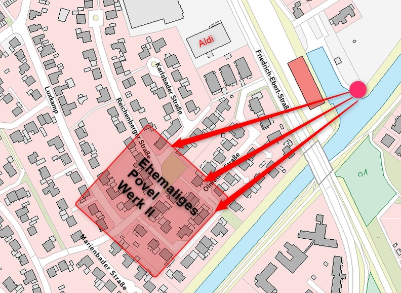 Povel Werk II Pue Standort
