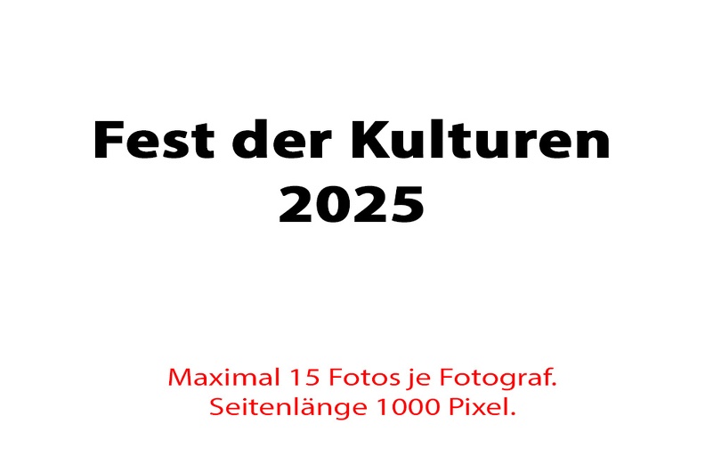 Fest der Kulturen 2025