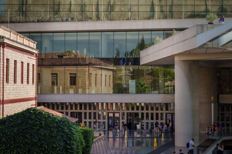 Athen-Museumseingang